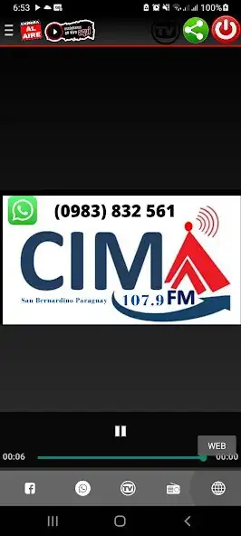 Play Cima Fm - San Bernardino  and enjoy Cima Fm - San Bernardino with UptoPlay