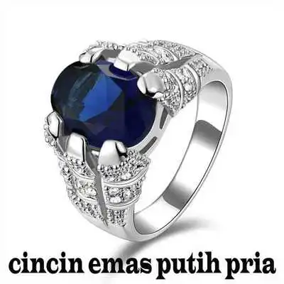 Play cincin emas putih pria