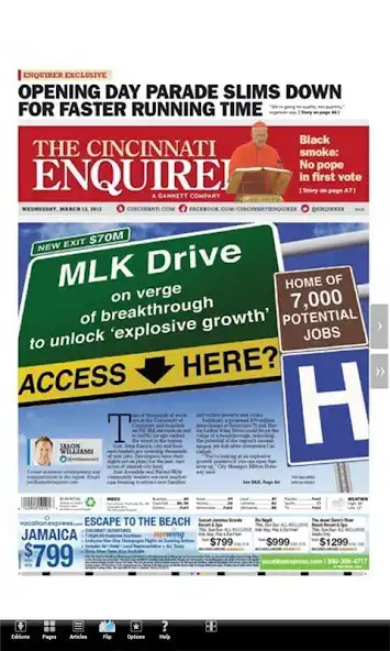 Play Cincinnati Enquirer eEdition  and enjoy Cincinnati Enquirer eEdition with UptoPlay