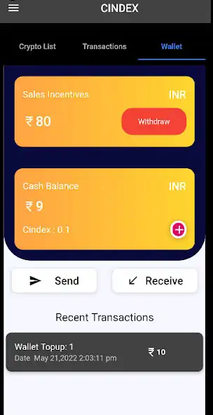 Play CINDEX - CRYPTO SENSEX APP as an online game CINDEX - CRYPTO SENSEX APP with UptoPlay