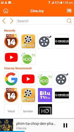 Play CineJoy as an online game CineJoy with UptoPlay