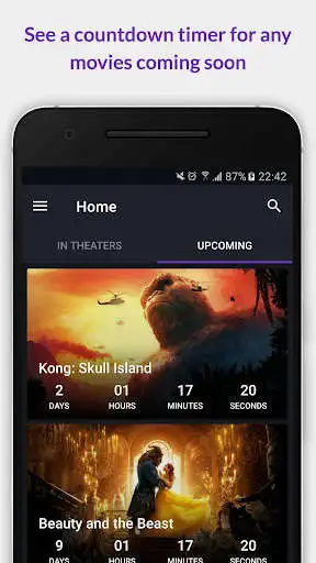 Play CinemApp - Never miss a movie as an online game CinemApp - Never miss a movie with UptoPlay