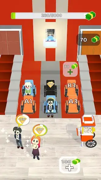 Play Cinema Usher as an online game Cinema Usher with UptoPlay