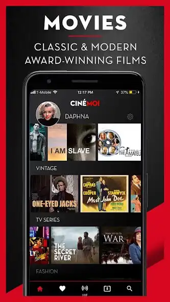 Play Cinemoi: Watch  Stream Movies, Series and Fashion  and enjoy Cinemoi: Watch  Stream Movies, Series and Fashion with UptoPlay