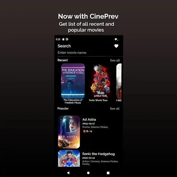Play CinePrev: Movie Trailers, Reviews  and enjoy CinePrev: Movie Trailers, Reviews with UptoPlay