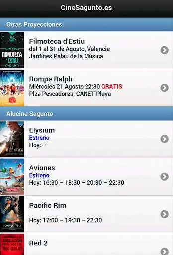 Play Cine Sagunto: Yelmo + Alucine as an online game Cine Sagunto: Yelmo + Alucine with UptoPlay