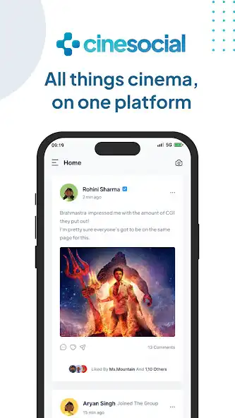 Play CineSocial  and enjoy CineSocial with UptoPlay