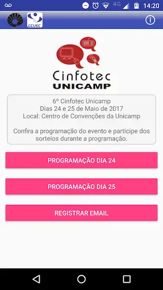 Play Cinfotec App Unicamp  and enjoy Cinfotec App Unicamp with UptoPlay