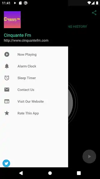Play CINQUANTE FM  and enjoy CINQUANTE FM with UptoPlay