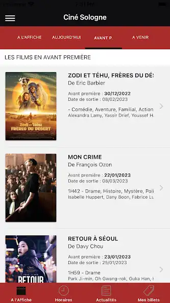 Play Ciné Sologne as an online game Ciné Sologne with UptoPlay