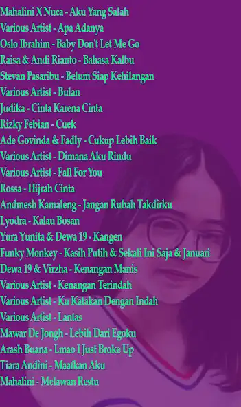 Play Cinta Pelan Pelan Kau Menjauh   and enjoy Cinta Pelan Pelan Kau Menjauh  with UptoPlay