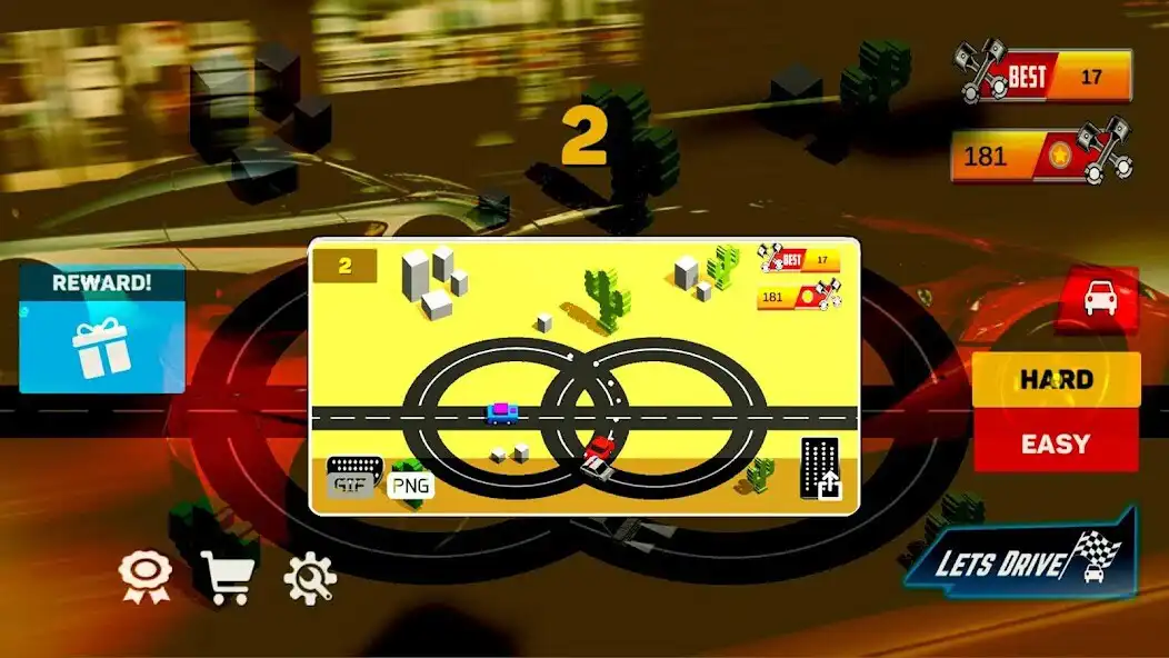 Play Circle Crush Dashing Car Race as an online game Circle Crush Dashing Car Race with UptoPlay