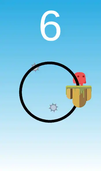 Play Circle Spikes Game as an online game Circle Spikes Game with UptoPlay