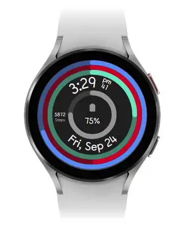 Play Circles Watch Face as an online game Circles Watch Face with UptoPlay