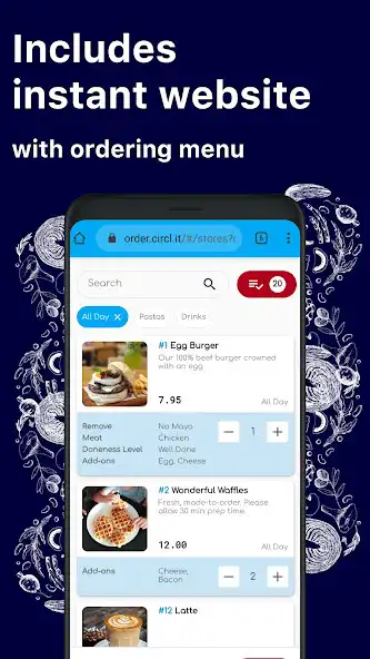 Play CIRCL Store: Restaurant POS+QR as an online game CIRCL Store: Restaurant POS+QR with UptoPlay