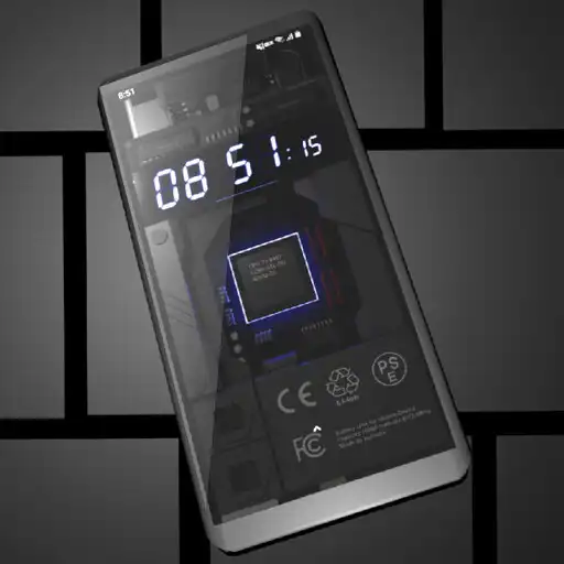 Play Circuit Board Clock LWP APK Play Circuit Board Clock LWP APK