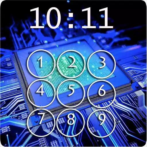 Free play online Circuit Board Lock Screen APK