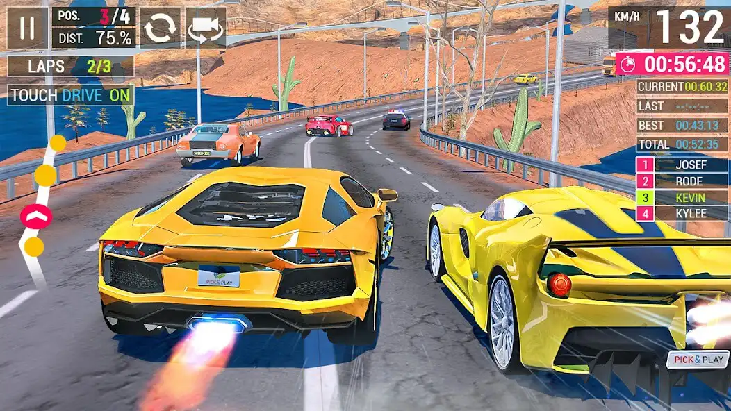 Play Circuit Car Racing Game as an online game Circuit Car Racing Game with UptoPlay