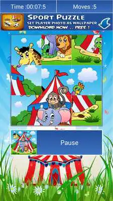 Play Circus Cartoon Puzzle