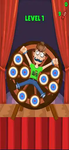 Play Circus Dart Shooter: Bulls Eye as an online game Circus Dart Shooter: Bulls Eye with UptoPlay