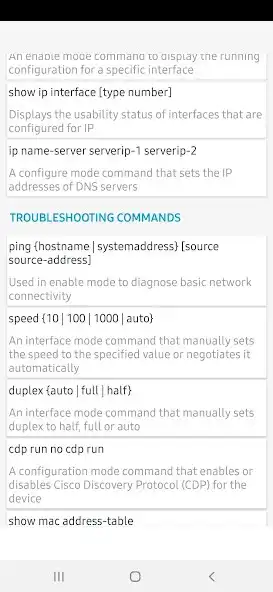 Play Cisco Commands List as an online game Cisco Commands List with UptoPlay