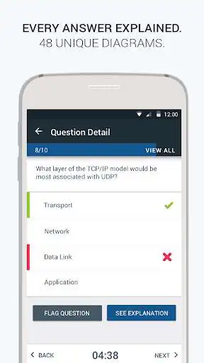 Play APK Cisco ICND1 Exam Prep by Professor Messer  and enjoy Cisco ICND1 Exam Prep by Professor Messer with UptoPlay com.pocketprep.icnd1