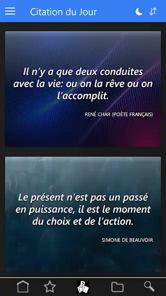 Play Citation du jour as an online game Citation du jour with UptoPlay
