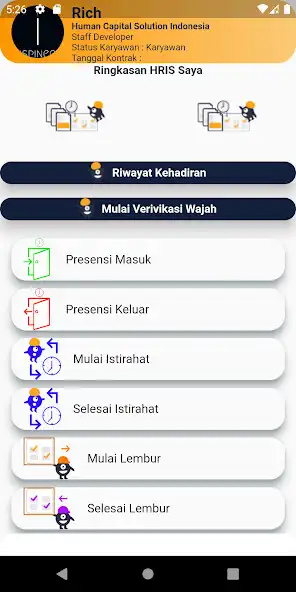Play CI Tech HRIS Mobile  and enjoy CI Tech HRIS Mobile with UptoPlay
