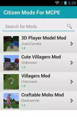 Play Citizen Mods For MCPE