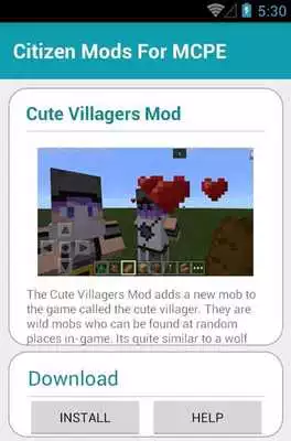 Play Citizen Mods For MCPE