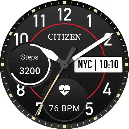 Play Citizen Watch Face  and enjoy Citizen Watch Face with UptoPlay