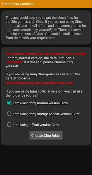 Play Citra Cheat Database  and enjoy Citra Cheat Database with UptoPlay