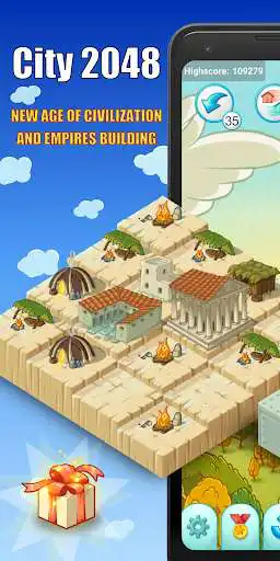 Play City 2048 new Age of Civilization Building Empires  and enjoy City 2048 new Age of Civilization Building Empires with UptoPlay