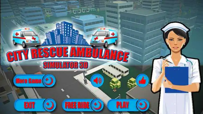 Play City Ambulance Driving