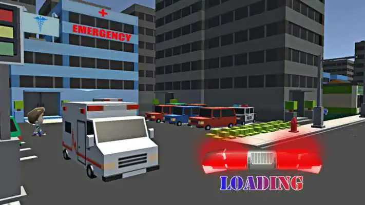 Play City Ambulance Driving