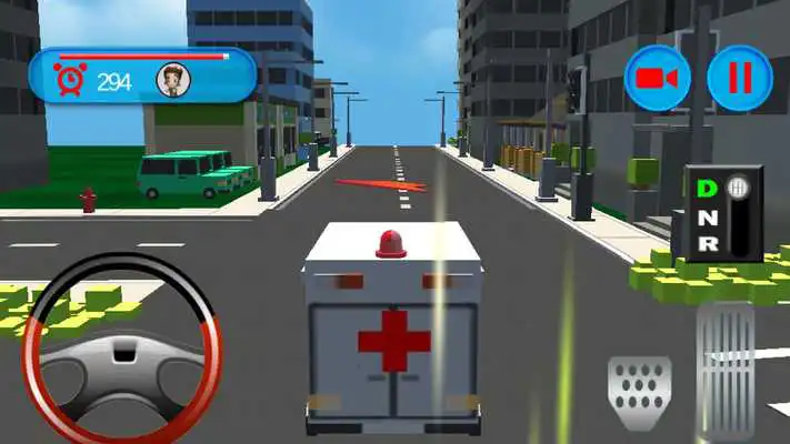 Play City Ambulance Driving