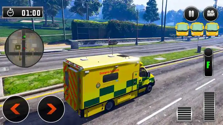 Play City Ambulance Driving Simulator 2018