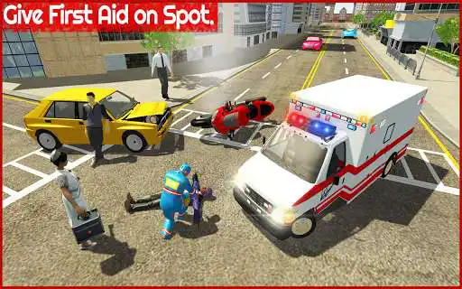 Play City Ambulance Rescue Duty Sim  and enjoy City Ambulance Rescue Duty Sim with UptoPlay