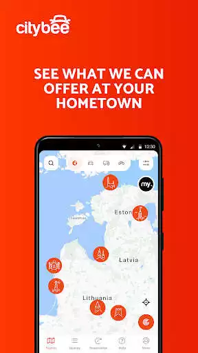 Play CityBee shared mobility as an online game CityBee shared mobility with UptoPlay