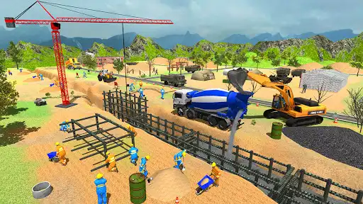 Play City Border Wall Construction as an online game City Border Wall Construction with UptoPlay