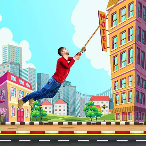 Play City bounce rope hero APK Play City bounce rope hero APK