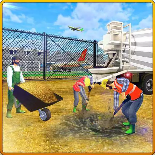 Run free android online City Builder Airport building : Construction Games APK