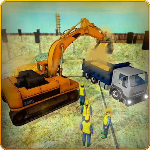 Free play online City Builder Crane Excavator APK