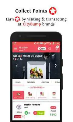 Play CityBump - Cashback  Offers