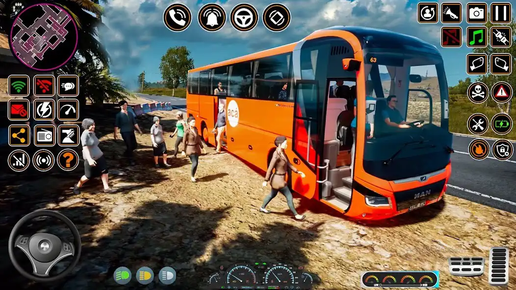 Play City Bus Coach Driving Game 3D as an online game City Bus Coach Driving Game 3D with UptoPlay