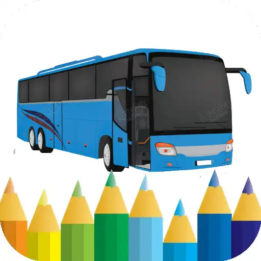 Play city bus - coloring book APK Play city bus - coloring book APK