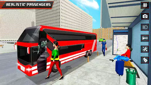 Play City Bus Driver 2021 - Passenger Bus Simulator 3D as an online game City Bus Driver 2021 - Passenger Bus Simulator 3D with UptoPlay