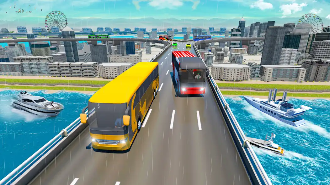 Play City Bus Driving Simulator 3D as an online game City Bus Driving Simulator 3D with UptoPlay