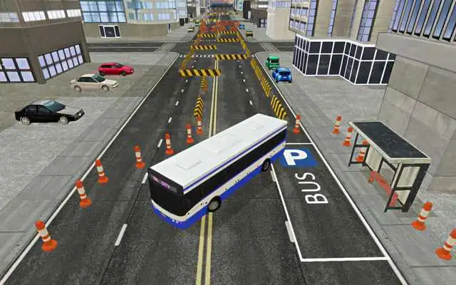 Play City Bus Parking 3D