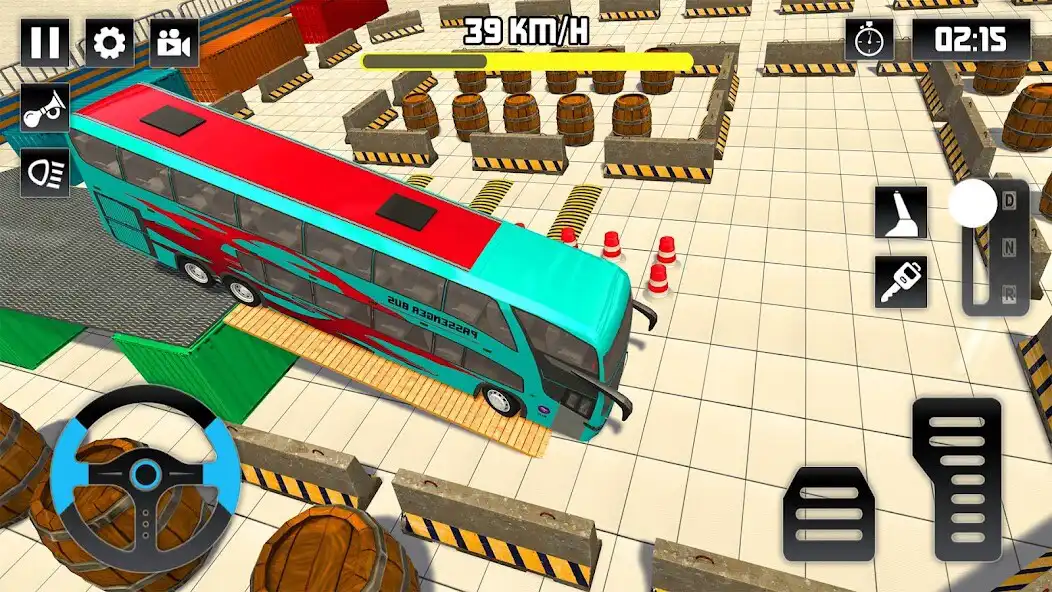 Play City Bus Parking - Coach Bus as an online game City Bus Parking - Coach Bus with UptoPlay